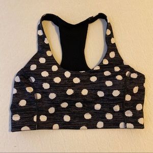 Outdoor Voices Polka Dot Sports Bra - Small